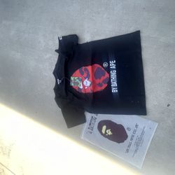 100% Cotton  Bape Brand T- Shirt 