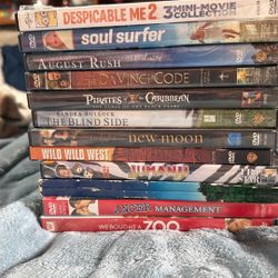 Lot Of 12 Dvds