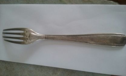 Ercuis French silverplated fork
