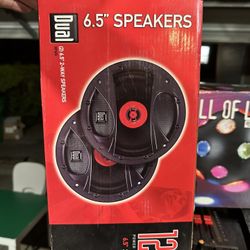 Dual 6.5 Inch Speakers 120 Watt