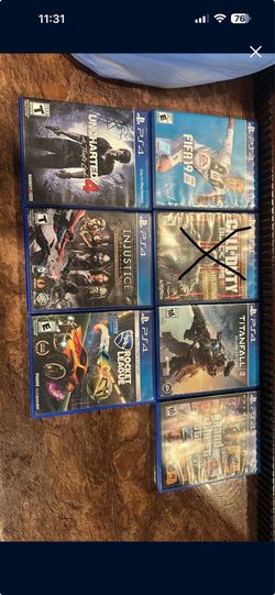 PS4 games