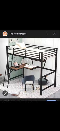Bunk bed desk