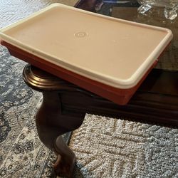Vintage Orange Tupperware