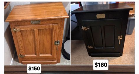 OAK WHITE CLAD CABINET(s)