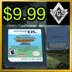 *CLASSIC* Shrek’s Carnival Craze: Party Games – Nintendo DS (2008)