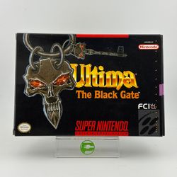 Ultima The Black Gate (Super Nintendo SNES, 1994)