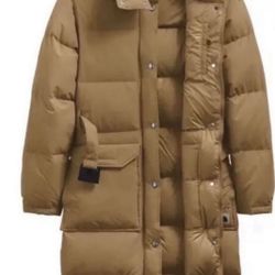 THE NORTH FACE woman’s SIERRA Down Parka khaki Brown ❤️X-Small  NEW