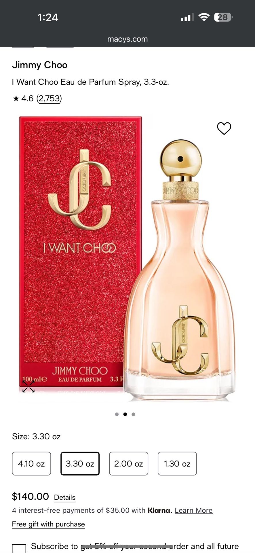 Jimmy Choo I Want Choo Perfume