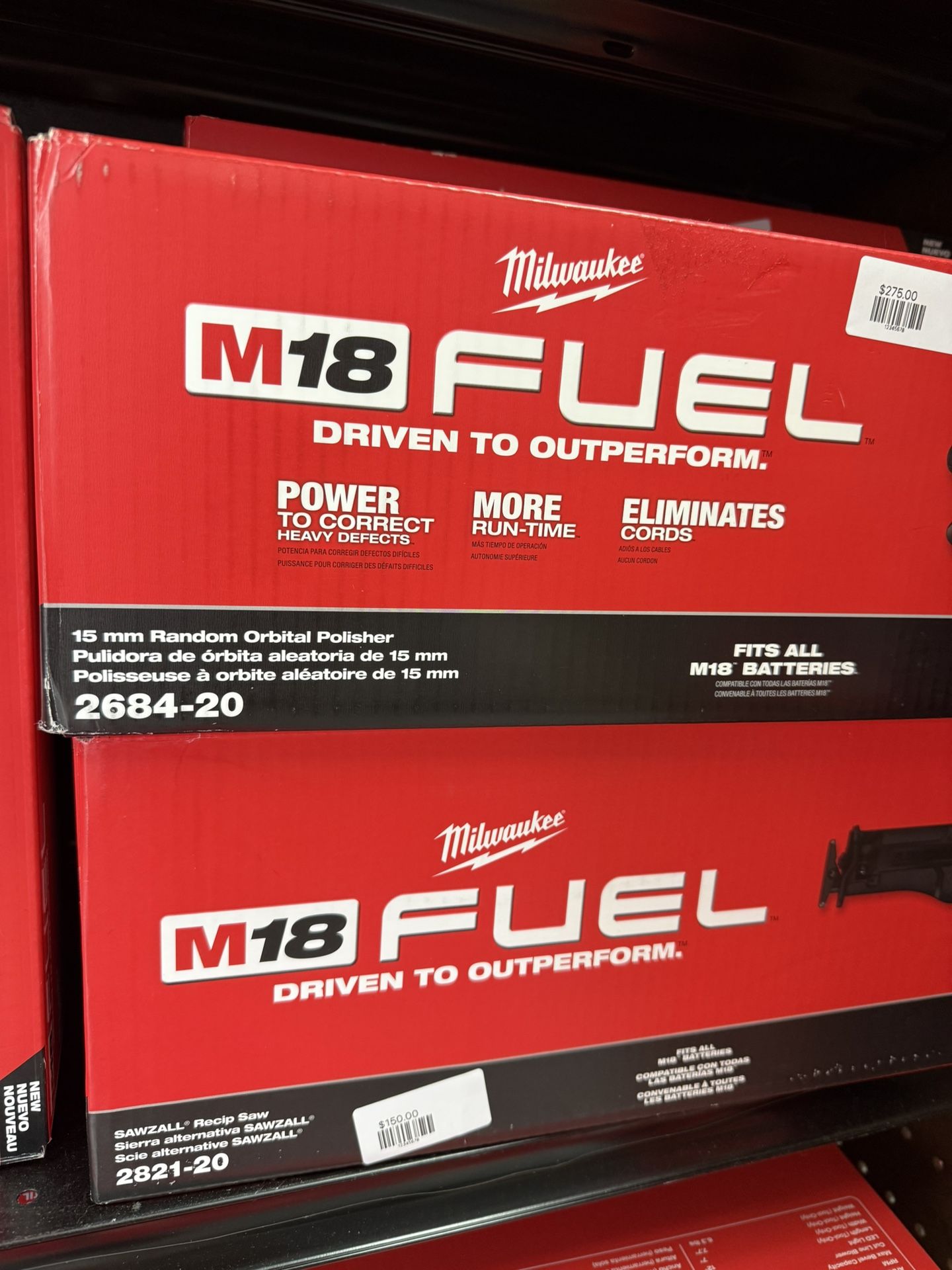 M18 FUEL18V Lithium-Ion Brushless Cordless 15MM DA Polisher (Tool-Only)