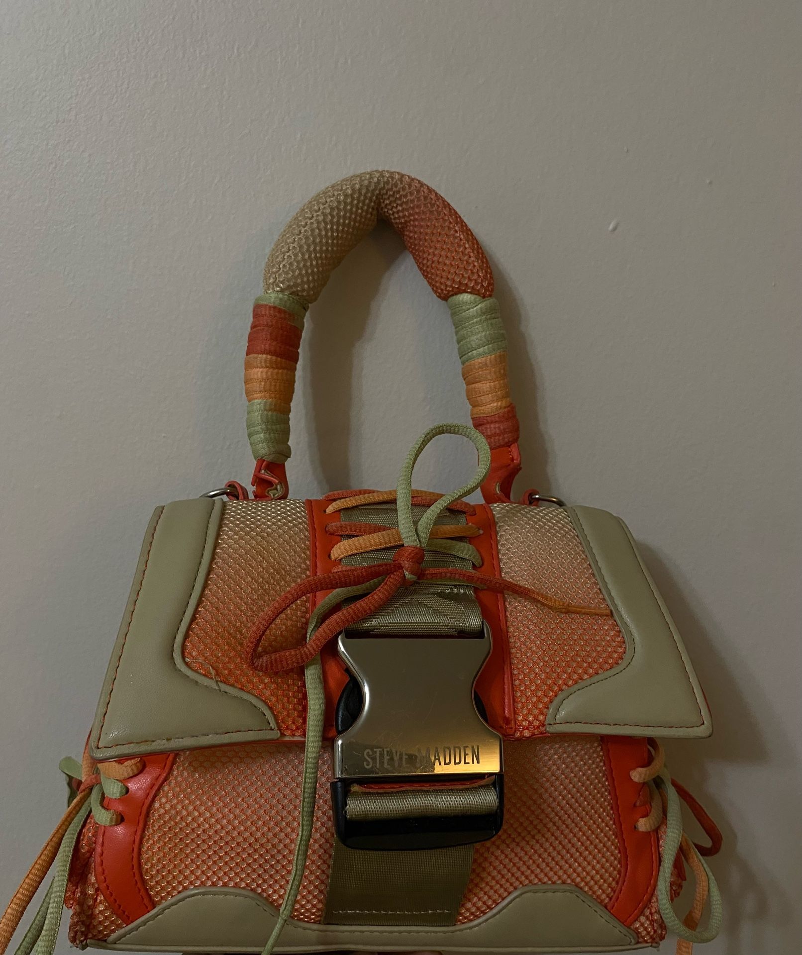 Steve Madden Diego Bag Peach Color way