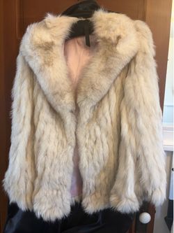 Authentic Fox Fur Coat