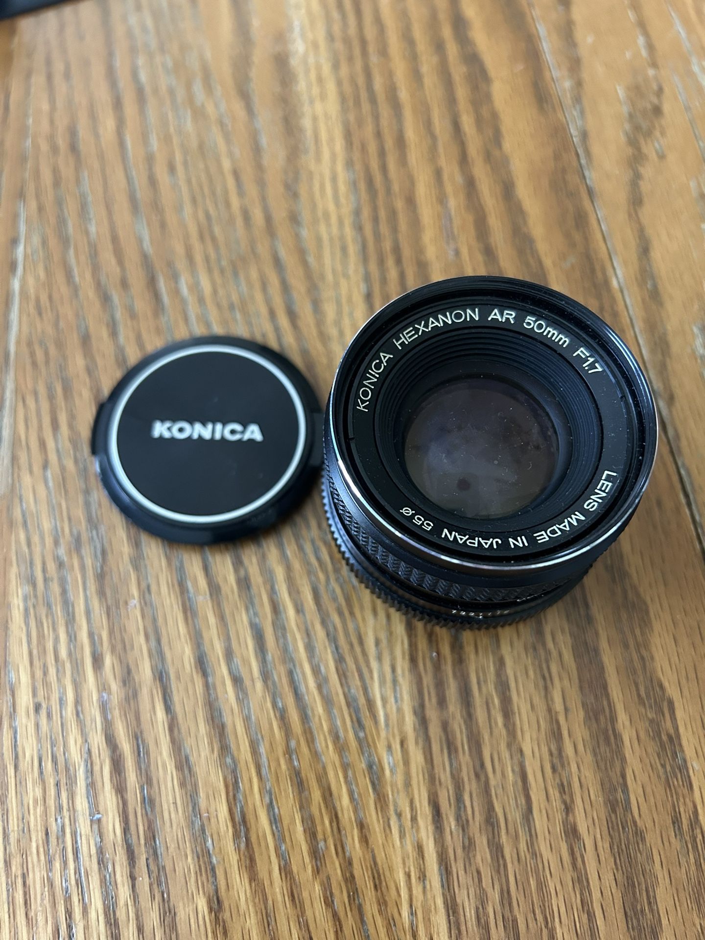 Konica Camera Lens