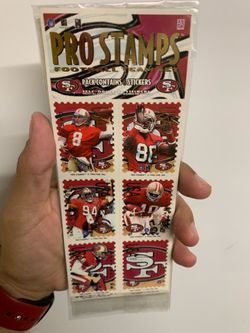 NFL 49ers stamps