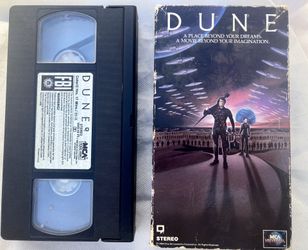 Dune VHS 1985 MCA Home Video Release 
