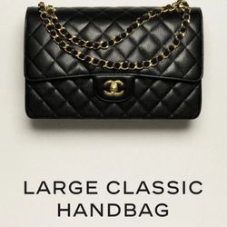 Brand New Chanel Large Classic Handbag