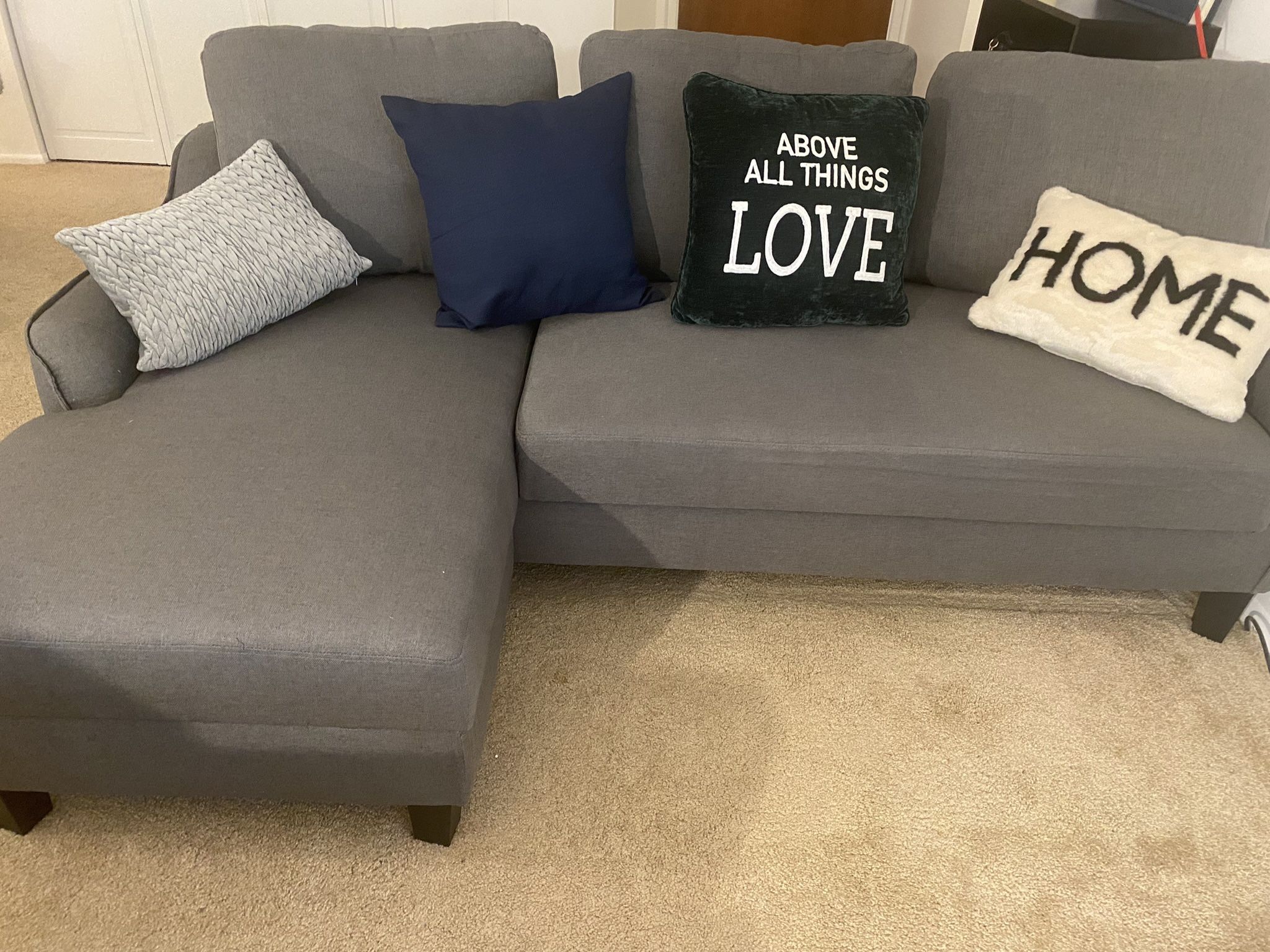 Original Ashley Jarreau Sofa Chaise Sleeper