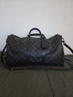 LOUIS VUITTON Keepall 45 Bandouliere Eclipse Monogram