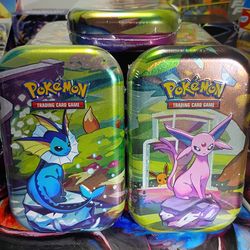 Pokemon Prismatic Evolutions 2-Pack Tins