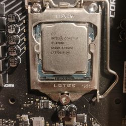 Intel i7 8700k