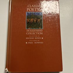 Classic poetry book