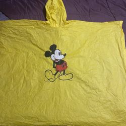2 Adult Disney Mickey Mouse Ponchos. Used. Mesa