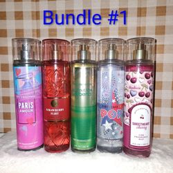 Bath And Body Works 5 Fragancias Tamaño Grande