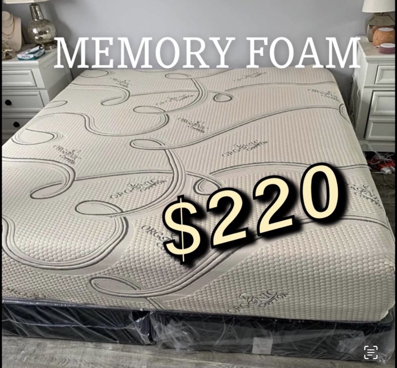 New Queen Memory Mattress 