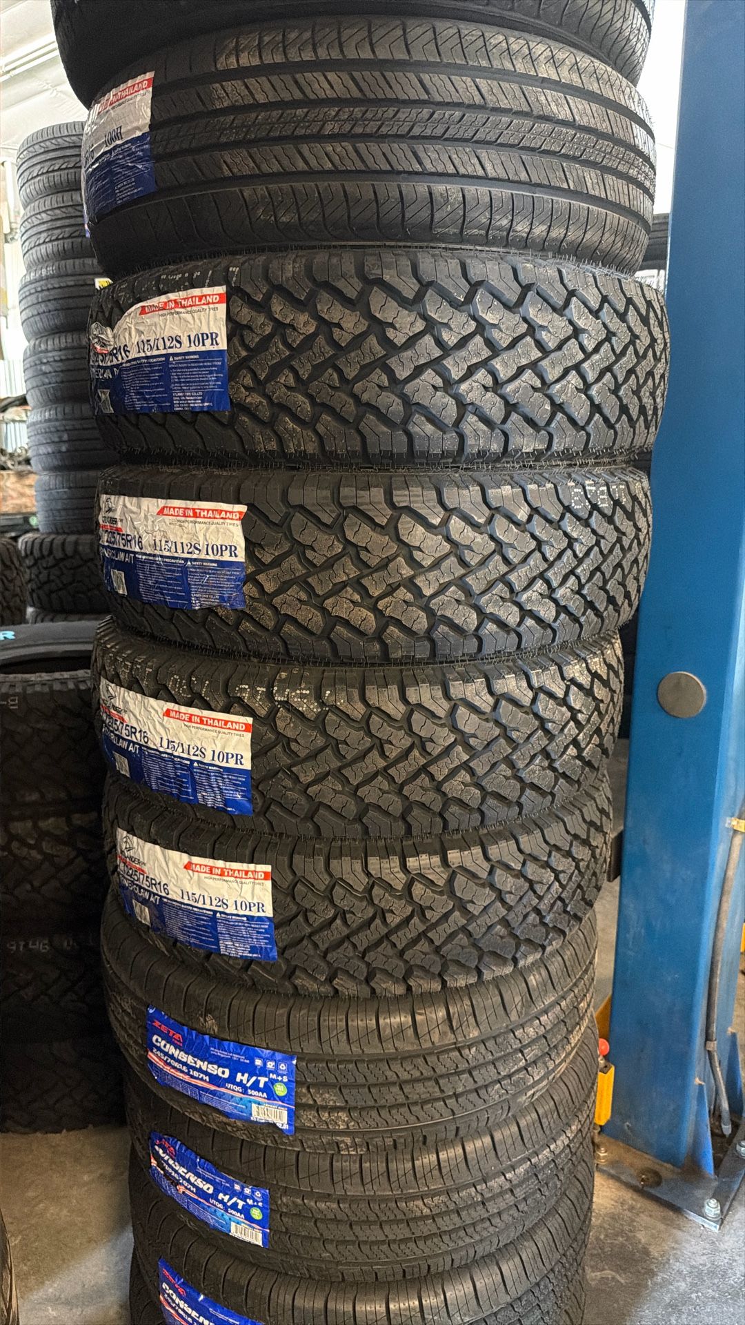 225/75/16 Atlander LT All Terrain Tires Installed And Balanced / Instaladas Y Balanceadas