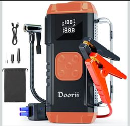 8000A Jump Starter with Air Compressor,