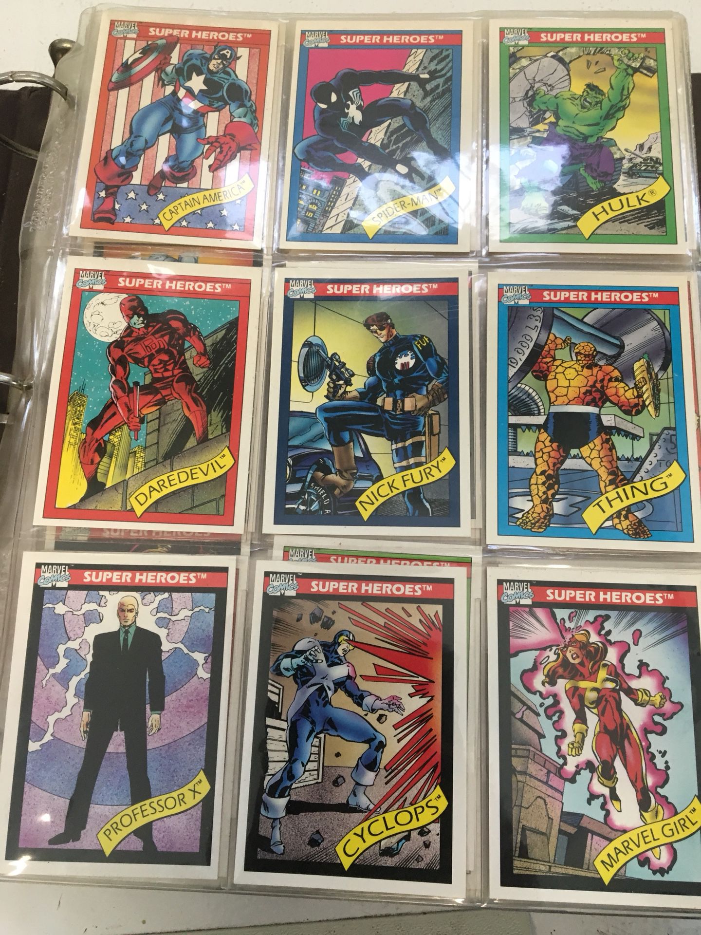 1990 Trading Cards Marvel and Looney Toons