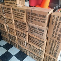 Preppers. New MREs.