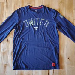 NEW Under Armour United Gray Long Sleeve Shirt (M)