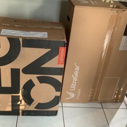 Lenovo Legion Gaming Pc And 27” Ultra gear Monitor With Keyboard And Mouse, make sure to look through all photos Last 2 Are Screenshots From Online