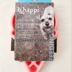 Pet Dog Slow Feeder Bowl Ice Cream Cone Shape