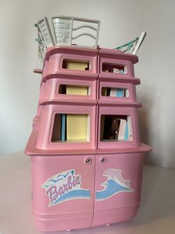 Vtg Barbie Pink Cruise Ship for Sale in Belleville NJ OfferUp