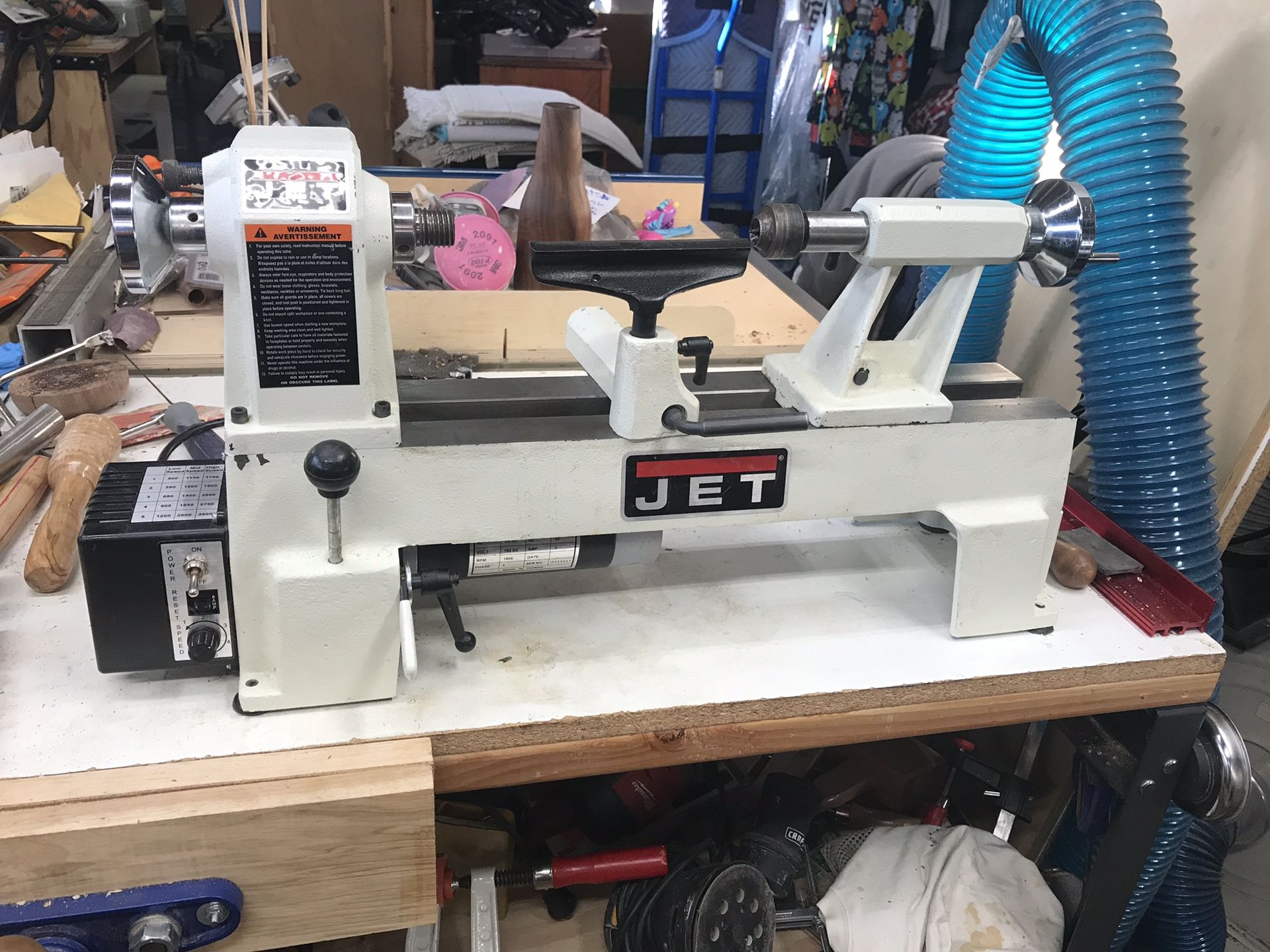 Jet mini lathe JML1014VSI variable speed for Sale in Upland, CA OfferUp