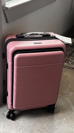 Calpak Front Pocket Carry-On Luggage in Mauve