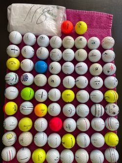 Batch#118 - 74 Premium & mixed highly playable GOLF balls