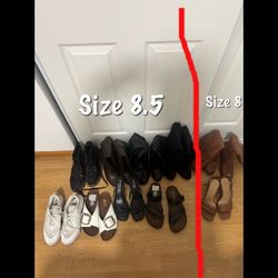 Women's Shoe Bundle Size 8 and 8.5
