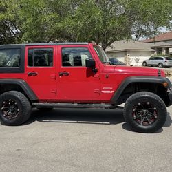 Jeep wrangler 4x4
