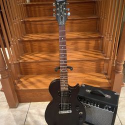 Epiphone Les Paul (Mint) W/ Fender Amp