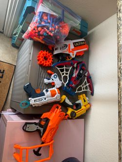Nerf guns and bullets