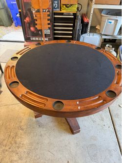 Poker table game table