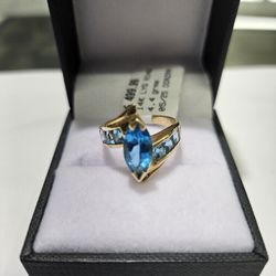 Topaz Birthstone Ring 