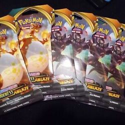 Pokemon Darkness Ablaze Booster Packs