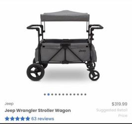 Jeep Wrangler Stroller Wagon
