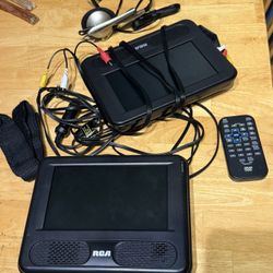 Portable Car DVD headrest Players -$10