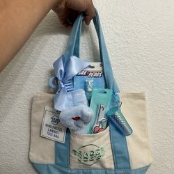 Trader Joe's Mini Tote Bag 🩵