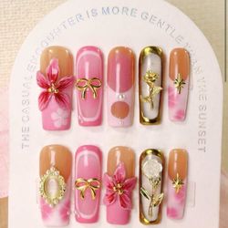 Hand Made High Quality Press On Nails