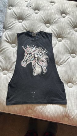 Vintage 80s Unicorn Muscle shirt